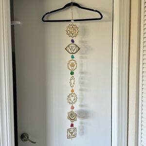 Ariana Ost crystal chakra wall hanging